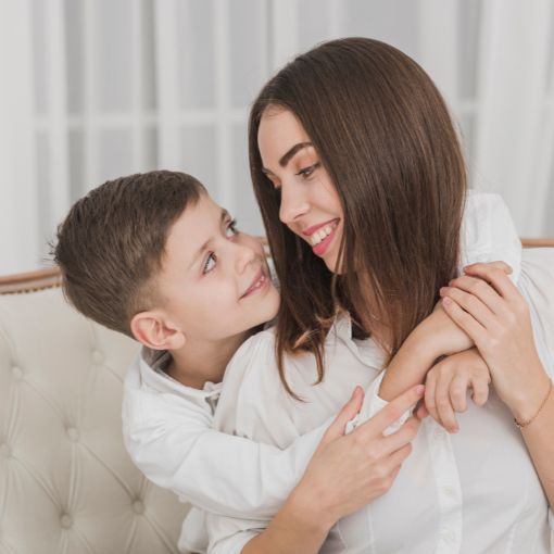 Relaxed Pregnant Woman